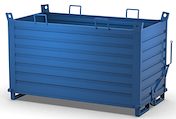 1000 Litre Drop Bottom Skip